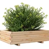 Image de vidaXL - Plantenbak - 90x60x26,5 - cm - massief - grenenhout
