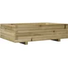 Image de vidaXL - Plantenbak - 90x60x26,5 - cm - geïmpregneerd - grenenhout