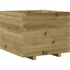Image de vidaXL - Plantenbak - 60x60x49,5 - cm - geïmpregneerd - grenenhout