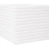 Image de vidaXL - Plantenbak - 50x50x46 - cm - massief - grenenhout - wit
