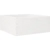 Image de vidaXL - Plantenbak - 110x110x46 - cm - massief - grenenhout - wit