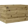 Image de vidaXL - Plantenbak - 70x40x46 - cm - geïmpregneerd - grenenhout