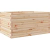 Image de vidaXL - Plantenbak - 90x60x46 - cm - massief - grenenhout