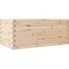 Image de vidaXL - Plantenbak - 110x60x45,5 - cm - massief - grenenhout