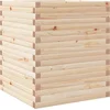 Image de vidaXL - Plantenbak - 60x60x68,5 - cm - massief - grenenhout