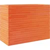 Image de vidaXL - Plantenbak - 90x40x68,5 - cm - massief - grenenhout - wasbruin