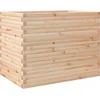 Image de vidaXL - Plantenbak - 90x60x68,5 - cm - massief - grenenhout