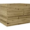 Image de vidaXL - Plantenbak - 90x60x68,5 - cm - geïmpregneerd - grenenhout