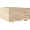 Image de vidaXL - Plantenbak - 90x90x49,5 - cm - massief - grenenhout
