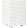 Image de vidaXL - Plantenbak - 50x50x72 - cm - massief - grenenhout - wit