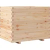 Image de vidaXL - Plantenbak - 90x60x72 - cm - massief - grenenhout