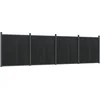 Image de vidaXL - Schuttingpaneel - 699x186 - cm - HKC - grijs