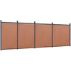 Image de vidaXL - Schuttingpaneel - 699x186 - cm - HKC - bruin