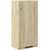 Image de vidaXL - Badkamerkast - wandgemonteerd - 32x20x67 - cm - sonoma - eikenkleurig