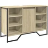 Image de vidaXL - Wastafelkast - 91x35x60 - cm - bewerkt - hout - sonoma - eikenkleurig
