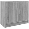 Image de vidaXL - Wastafelkast - 63x29x55 - cm - bewerkt - hout - grijs - sonoma - eikenkleurig