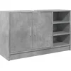 Image de vidaXL - Wastafelkast - 90x29x55 - cm - bewerkt - hout - betongrijs
