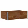 Image de vidaXL - Plantenbak - 120x80 - cm - massief - grenenhout - bruin
