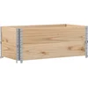 Image de vidaXL - Plantenbak - 100x50 - cm - massief - grenenhout