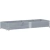 Image de vidaXL - Plantenbak - 150x50 - cm - massief - grenenhout - grijs