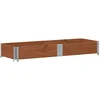 Image de vidaXL - Plantenbak - 150x50 - cm - massief - grenenhout - bruin