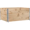 Image de vidaXL - Plantenbak - 120x80 - cm - massief - grenenhout