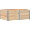 Image de vidaXL - Plantenbak - 150x100 - cm - massief - grenenhout