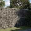 Image de vidaXL - Schanskorf - 200x100x200 - cm - gegalvaniseerd - ijzer - zilverkleurig