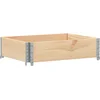 Image de vidaXL - Plantenbak - 80x60 - cm - massief - grenenhout