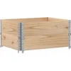 Image de vidaXL - Plantenbak - 80x60 - cm - massief - grenenhout