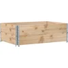 Image de vidaXL - Plantenbak - 120x80 - cm - massief - grenenhout