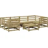 Image de vidaXL - 7-delige - Loungeset - geïmpregneerd - grenenhout