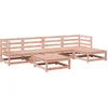Image de vidaXL - 6-delige - Loungeset - massief - douglas - vurenhout