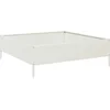 Image de vidaXL - Plantenbak - verhoogd - 100x100x33,5 - cm - staal - wit