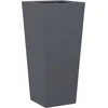 Image de vidaXL - Plantenbak - 35x35x75 - cm - staal - antracietkleurig