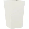 Image de vidaXL - Plantenbak - 45x45x75 - cm - staal - wit
