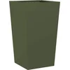 Image de vidaXL - Plantenbak - 45x45x75 - cm - staal - olijfgroen