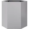 Image de vidaXL - Plantenbak - zeshoek - 46x40x45 - cm - gegalvaniseerd - staal