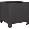 Image de vidaXL - Plantenbak - 30x30x30 - cm - staal - zwart