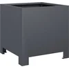 Image de vidaXL - Plantenbak - 30x30x30 - cm - staal - antracietkleurig
