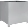 Image de vidaXL - Plantenbak - 50x50x50 - cm - gegalvaniseerd - staal