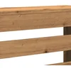 Image de Radiatorombouw 78x20x82 cm bewerkt hout artisanaal eikenkleur