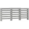 Image de Radiatorombouw 205x21,5x83,5 cm bewerkt hout grijs sonoma eiken