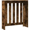 Image de Radiatorombouw 78x20x82 cm bewerkt hout gerookt eikenkleurig