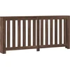 Image de Radiatorombouw 175x20x82 cm bewerkt hout bruin eikenkleurig
