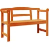 Image de vidaXL - Tuinbank - met - opslag - Bruin - 119 - x - 44 - x - 76 - cm - Massief - grenenhout