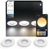 Image de Philips Hue Adore badkamerinbouwspot - warm- tot koelwit licht - 3-pack - wit