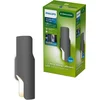 Image de Philips Fira Wandlamp - Buitenverlichting - Schijnt in twee richtingen - Warmwit licht: 2700K - Antraciet - Aluminium - PowerShield coating - Lange levensduur