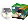 Image de Philips UltraEfficient Zyren Wandlamp - Solar Beveiligingslamp - Floodlight - Bewegingssensor - Helder wit licht: 3000K - 24,5W - Wit - Twee lichtstanden - Schemersensor - Zonne-energie - Waterbestendig