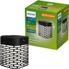 Image de Philips Hara Solar wandlamp - Zonne-energie - Warmwit licht: 2700K - Zwart - Twee lichtstanden - Schemersensor - Bewegingssensor - IP44: weerbestendig - Solar buitenverlichting